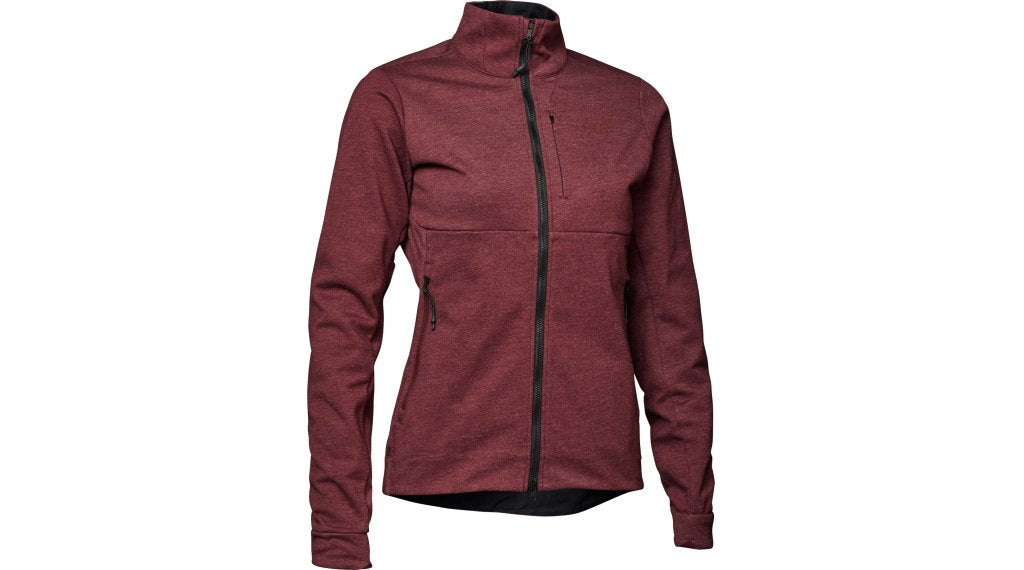 Fox Racing Ranger Fire Cycling Jacket - Womens - Dark Maroon - 2022 Dark Maroon X-Small 