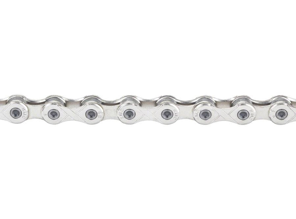 KMC e1 Single Speed Chain - Silver Silver 3/32" - 110 Links 