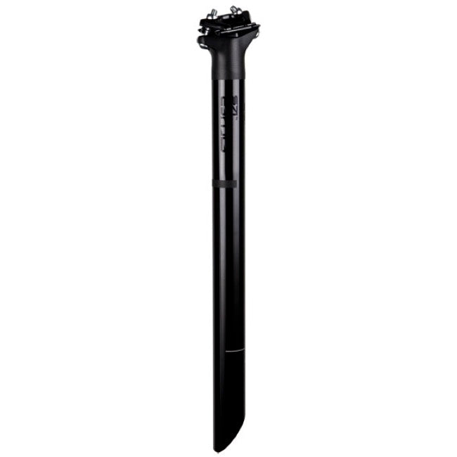 KS Suspension Ether Aluminum Seatpost - Black Black 31.6mm - 400mm 0 Offset - Ti Hardware