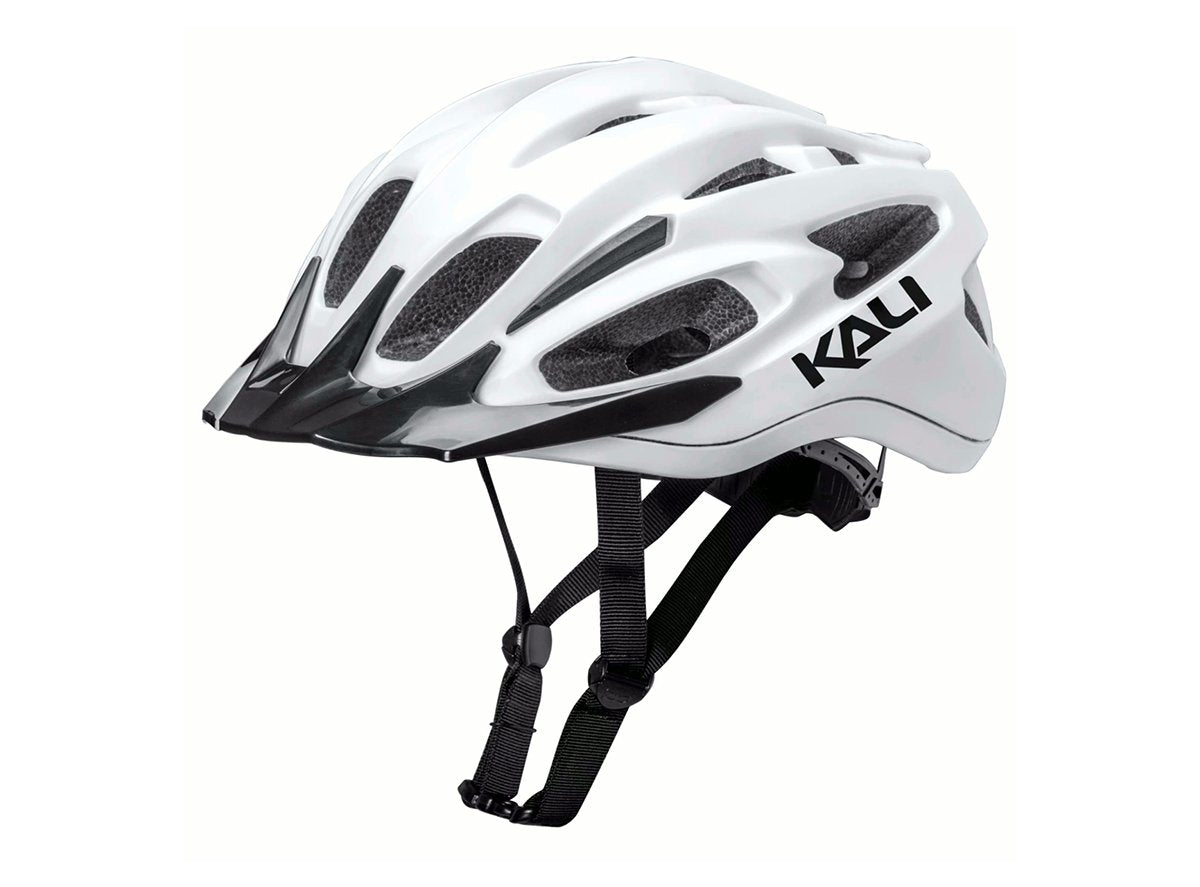 Kali Alchemy Elevate MTB Helmet - Matt White-Black Matt White - Black Large/X-Large 