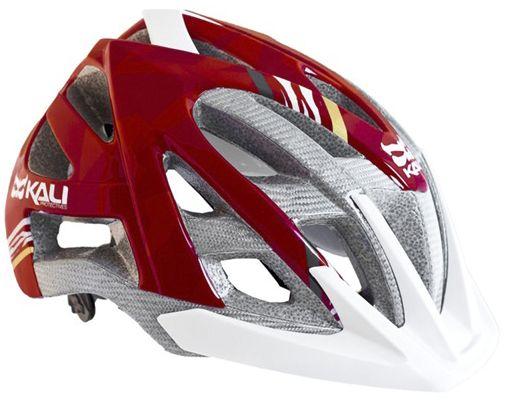 Kali Avita Composite MTB Helmet - Zebra - Red Red X-Small/Small - 50-54cm CPSC