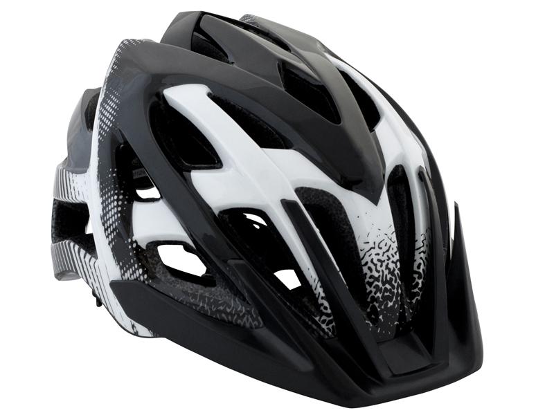 Kali Avita PC MTB Helmet - Rush Black-White Rush Black - White Small/Medium 
