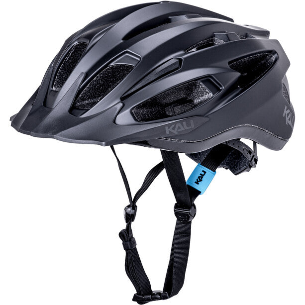 Kali Alchemy MTB Helmet - Solid Matt Black-Gloss Matt Black - Gloss Small/Medium 