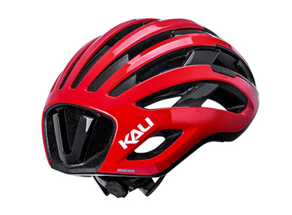 Kali Grit Road Helmet - Solid Gloss Red