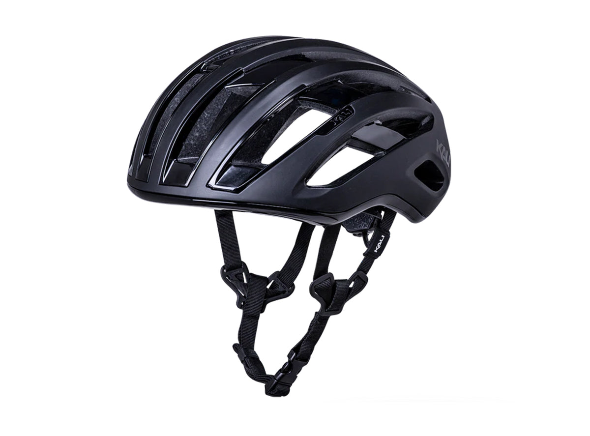Kali Grit Road Helmet - Solid Matt Black - Cambria Bike