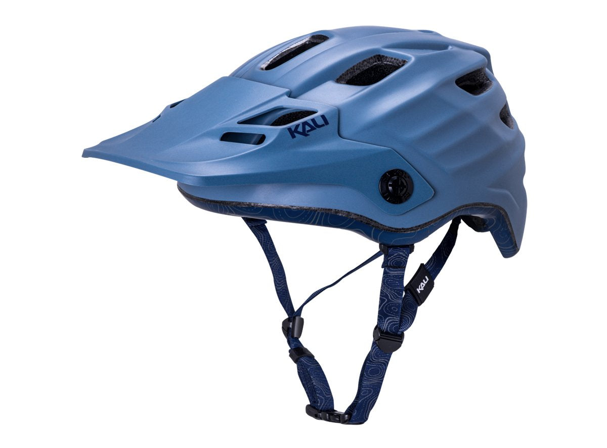 Kali Maya 3.0 MTB Helmet - Solid Matte Thunder-Navy Solid Matte Thunder - Navy Large/X-Large 