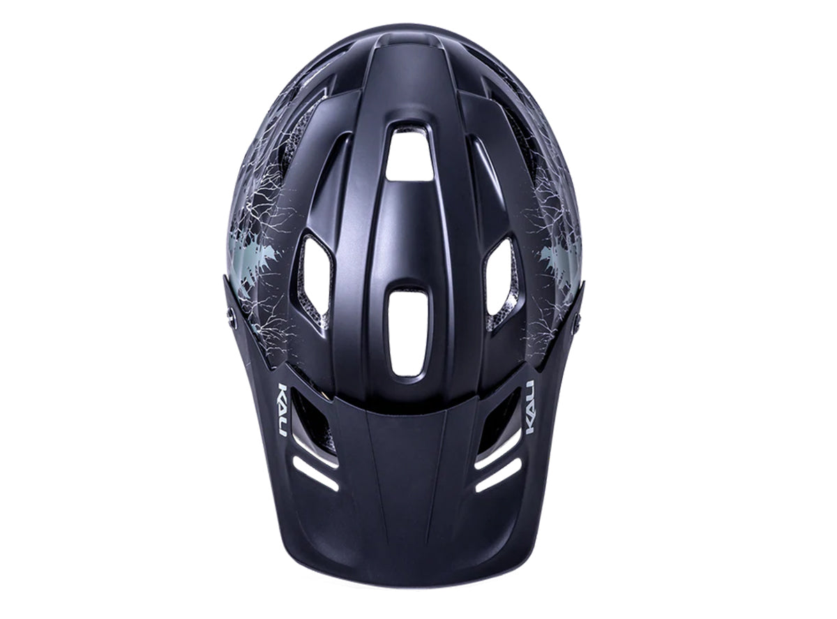 Kali Maya 3.0 MTB Helmet - Artist Series - Black Forrest Matt