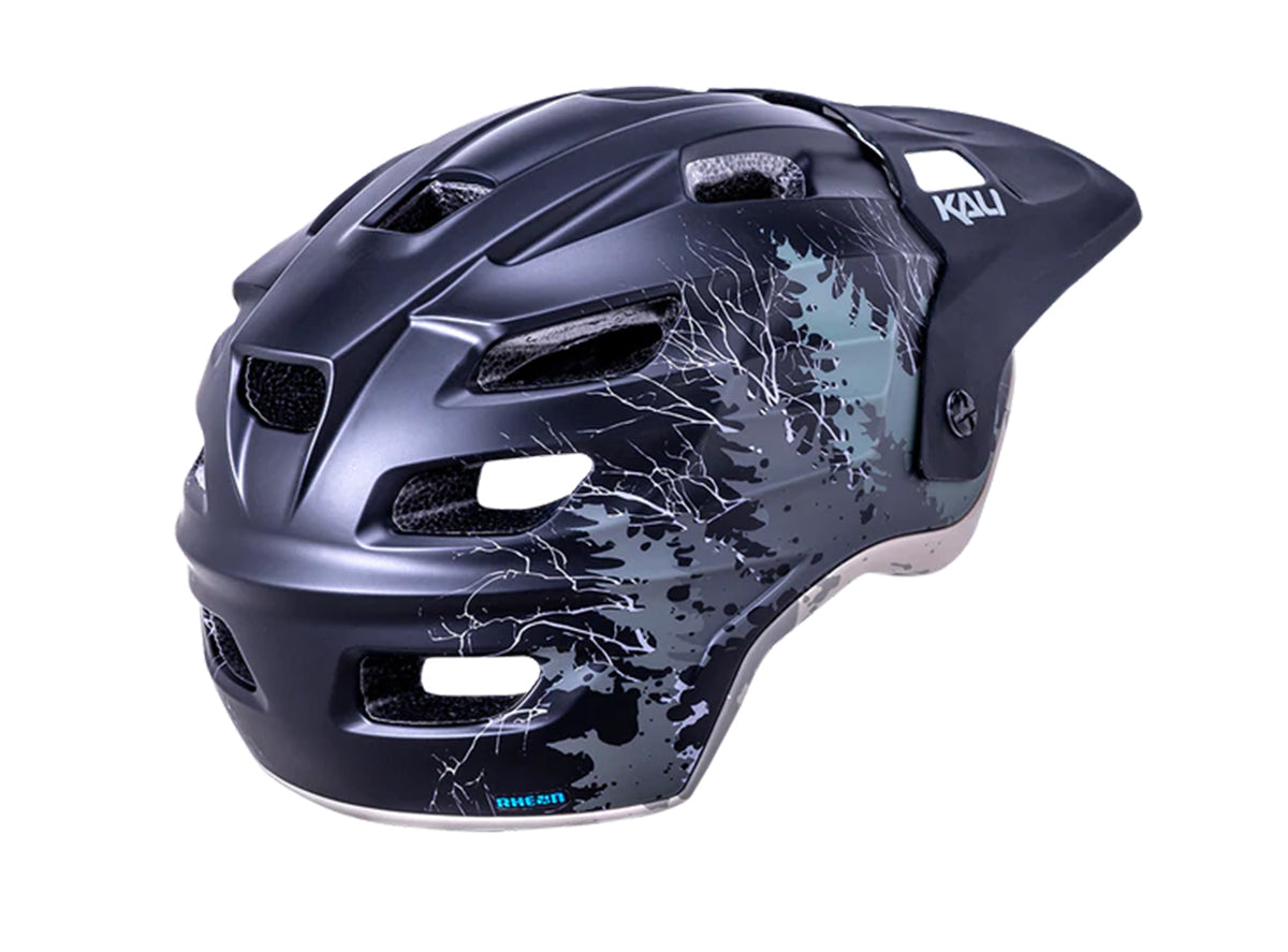 Kali Maya 3.0 MTB Helmet - Artist Series - Black Forrest Matt