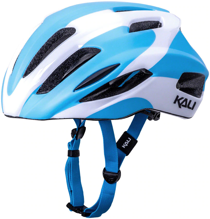 Kali Prime 2.0 Road Helmet - Race Gloss  Blue-White Gloss Blue - White Small/Medium 