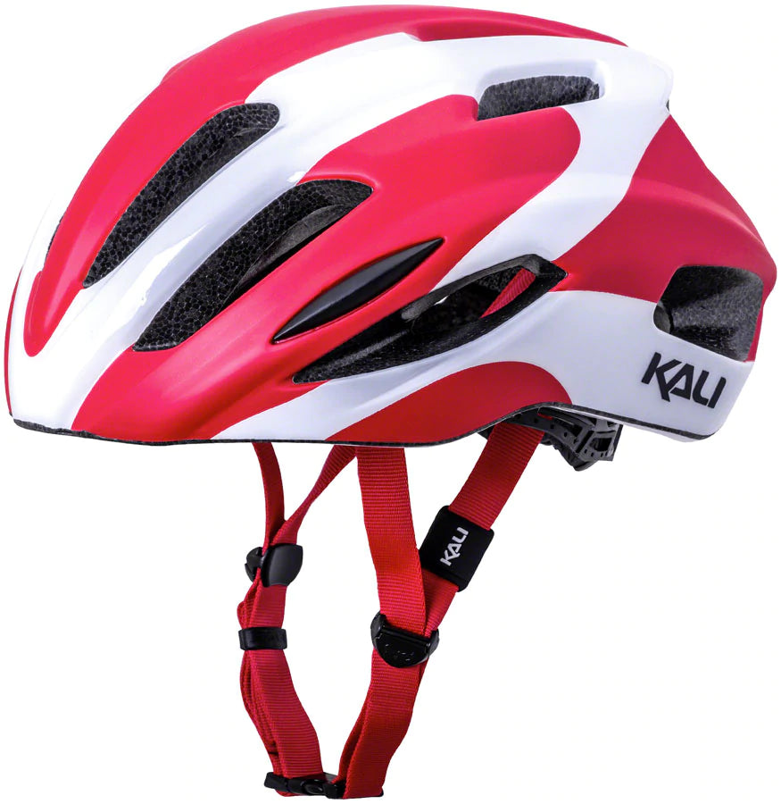 Kali Prime 2.0 Road Helmet - Race Gloss  Red-White Gloss Red - White Small/Medium 