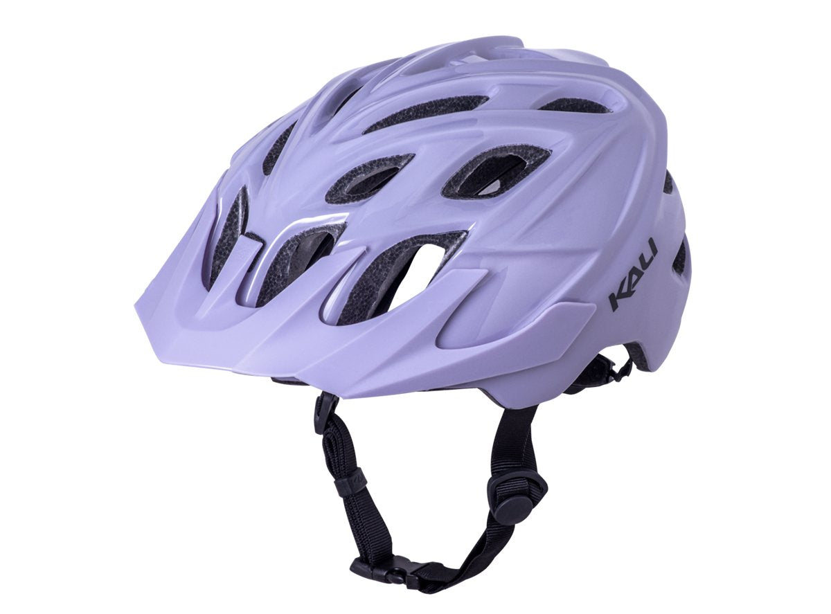 Kali Protectives Chakra Solo MTB Helmet - Solid Pastel Purple Solid Pastel Purple Large/X-Large 