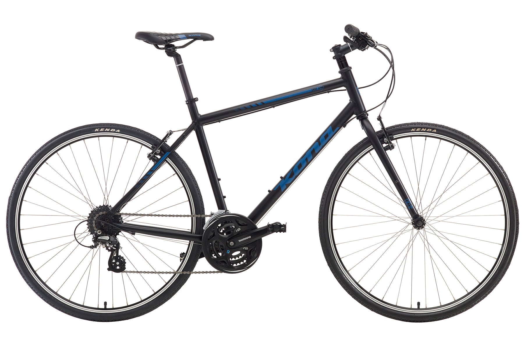 Kona Dew 700c Urban Bike Black Cambria Bike