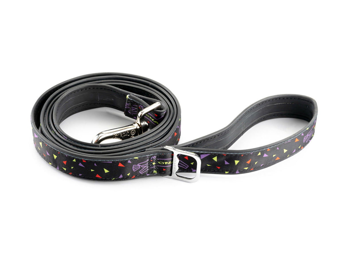 Kona Dog Leash Black - Multi 6ft 