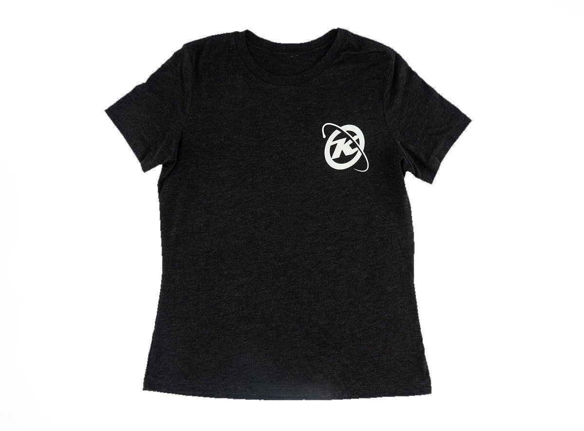 Kona Orbit Tee - Womens - Black Heather