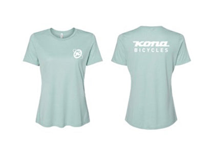 Kona Orbit Tee - Womens - Dusty Blue