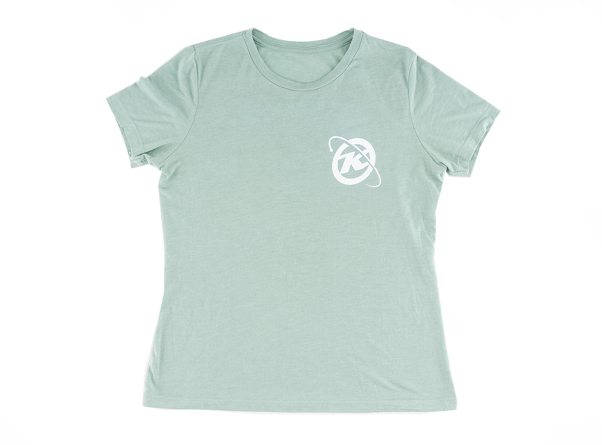 Kona Orbit Tee - Womens - Dusty Blue Blue Small 