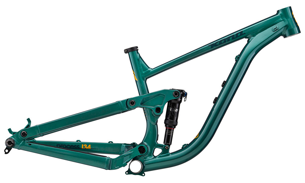 Kona Process 134 DL 29 Frameset - Gloss Metallic Green - 2022