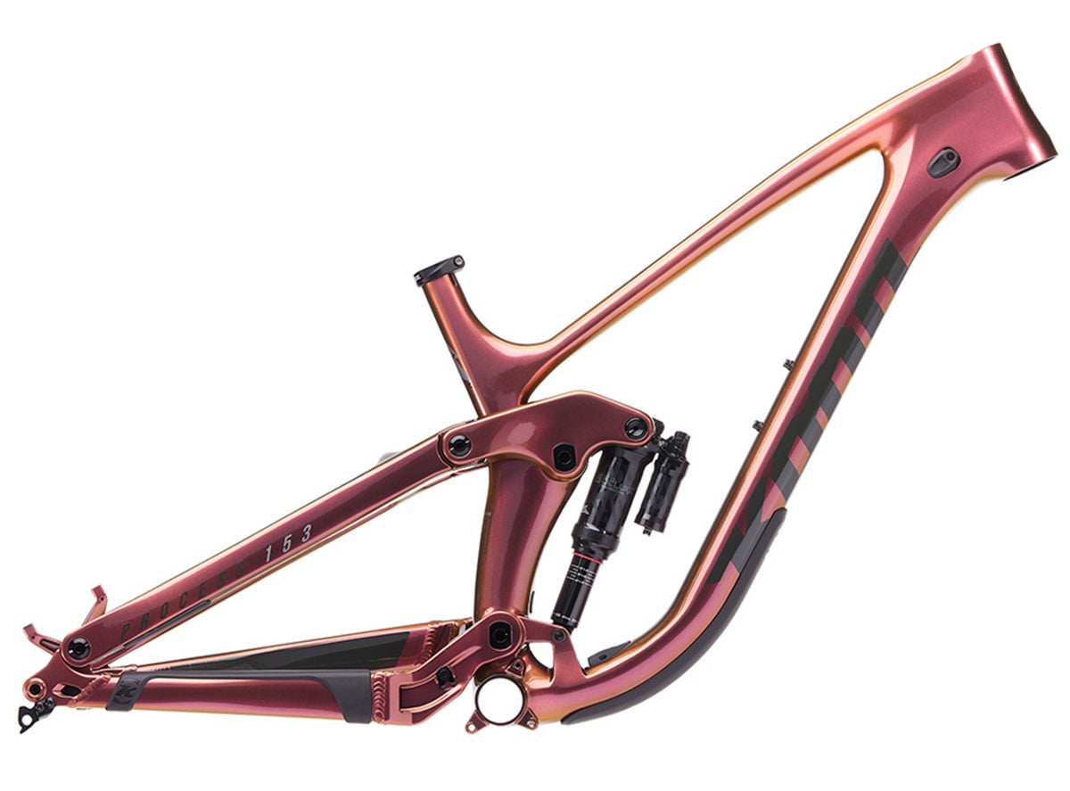 Kona Process 153 CR/DL 27.5 Full Suspension Frame - Prism Rust Purple - 2020 Prism Rust Purple Large 