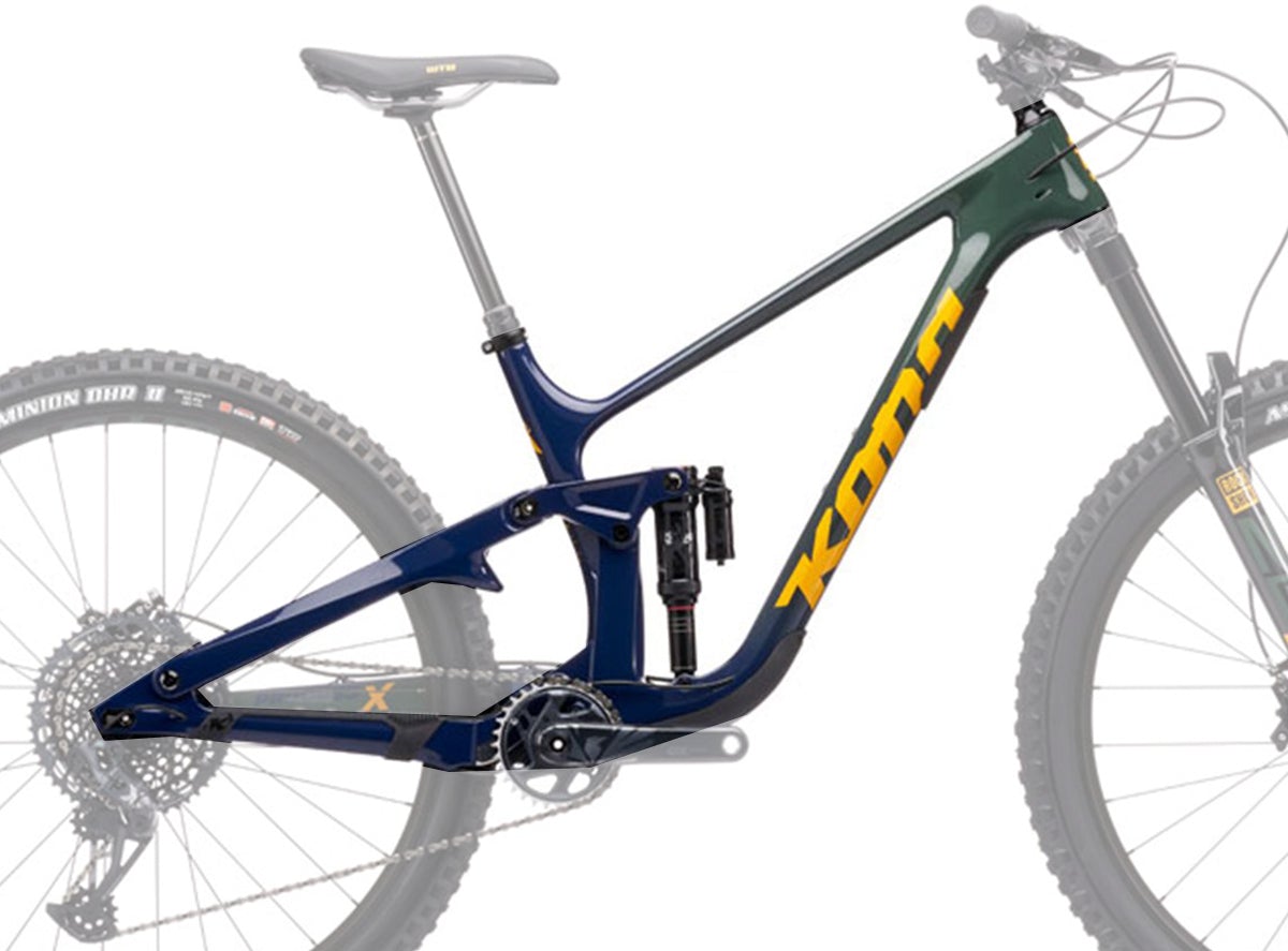 Kona Process X DL Frame - Indigo-Forest-Gray Fade - 2021 - Cambria