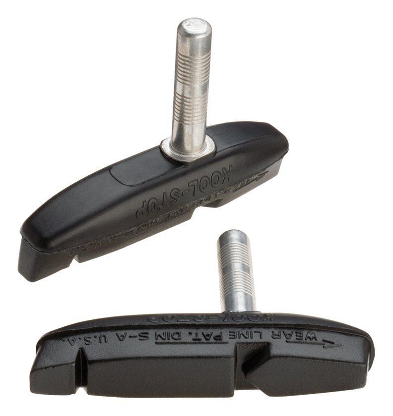 Kool Stop Eagle Claw II MTB V-Brake Pads - Smooth Post - Black Black Post Type Pads 