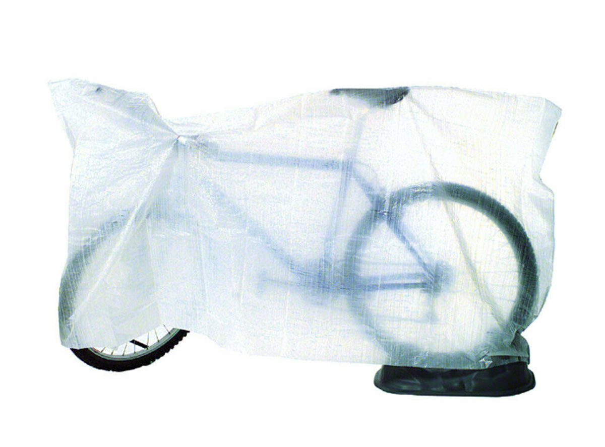 Kool Stop Bike Pajamas Bike Cover Tarp - Clear Clear 80 X 40" 