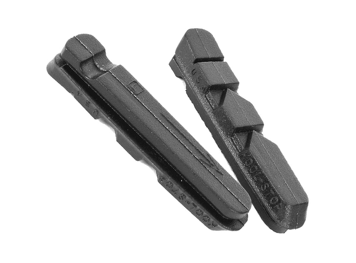 Kool Stop Dura-Type Road Brake Pad Inserts - Black Black Standard / Dry conditions 