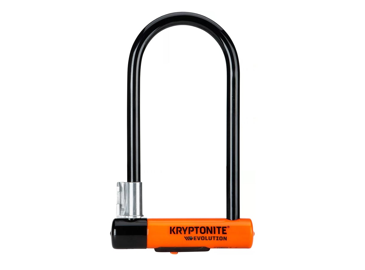 Kryptonite Evolution Series U-Lock - Keyed - Black-Orange