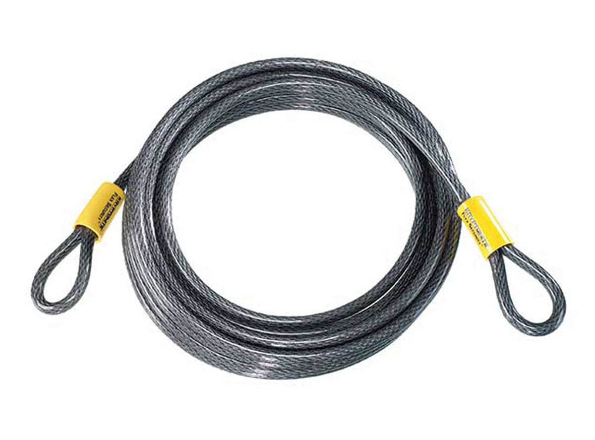 Kryptonite KryptoFlex 1030 Cable Lock - Black Black 10mm x 30ft 