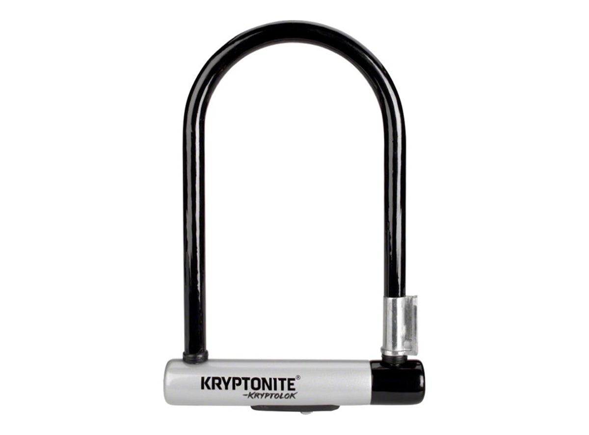 Kryptonite KryptoLok MTB U-Lock - Black-Gray Black - Gray 5 x 9" 