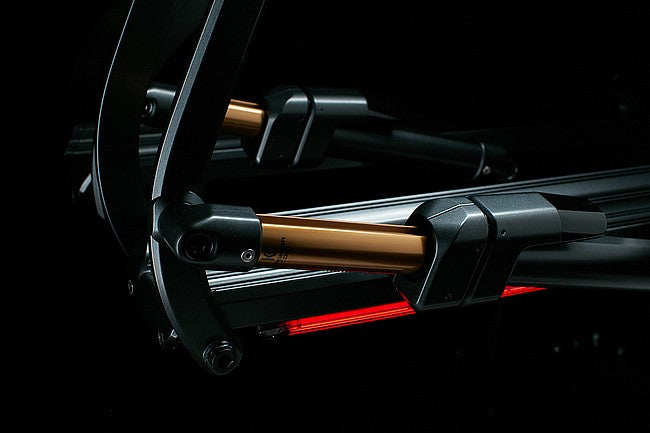 Kuat Piston Pro X LED Dual Ratchet Platform Rack with Kashima - 2 Bike - 1.25" - Galaxy Gray
