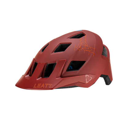 Leatt AllMtn 1.0 MTB Helmet - Lava - 2023