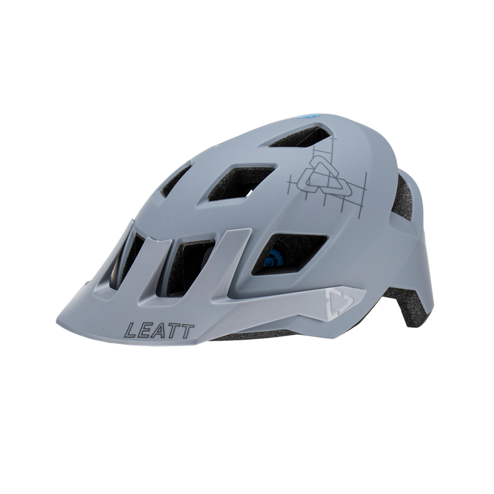 Leatt AllMtn 1.0 MTB Helmet - Titanium - 2023