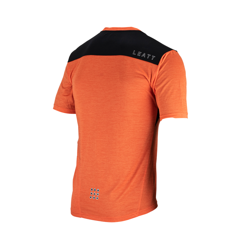 Leatt Trail 1.0 Short Sleeve MTB Jersey - Flame - 2023