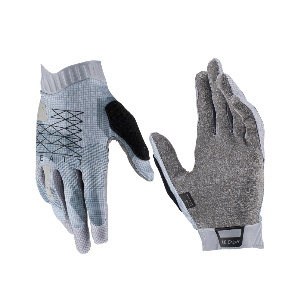 Leatt MTB 1.0 GripR Glove - Titanium - 2023