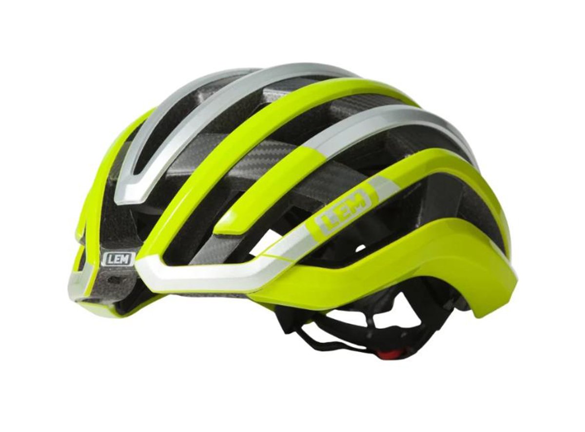 LEM MotivAir Road Bike Helmet - Flo Yellow Flo Yellow Small 