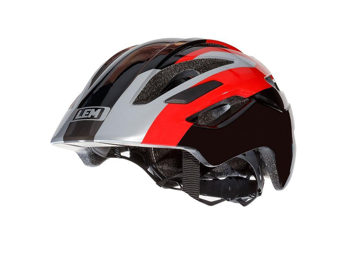 LEM Scout Kids Bike Helmet - Red Flash Red Flash One Size 