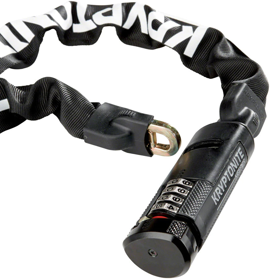 Kryptonite Keeper 790 Chain Lock - Combination - Black