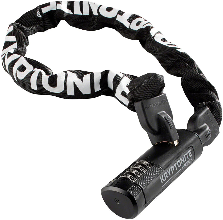 Kryptonite Keeper 790 Chain Lock - Combination - Black – Cambria Bike