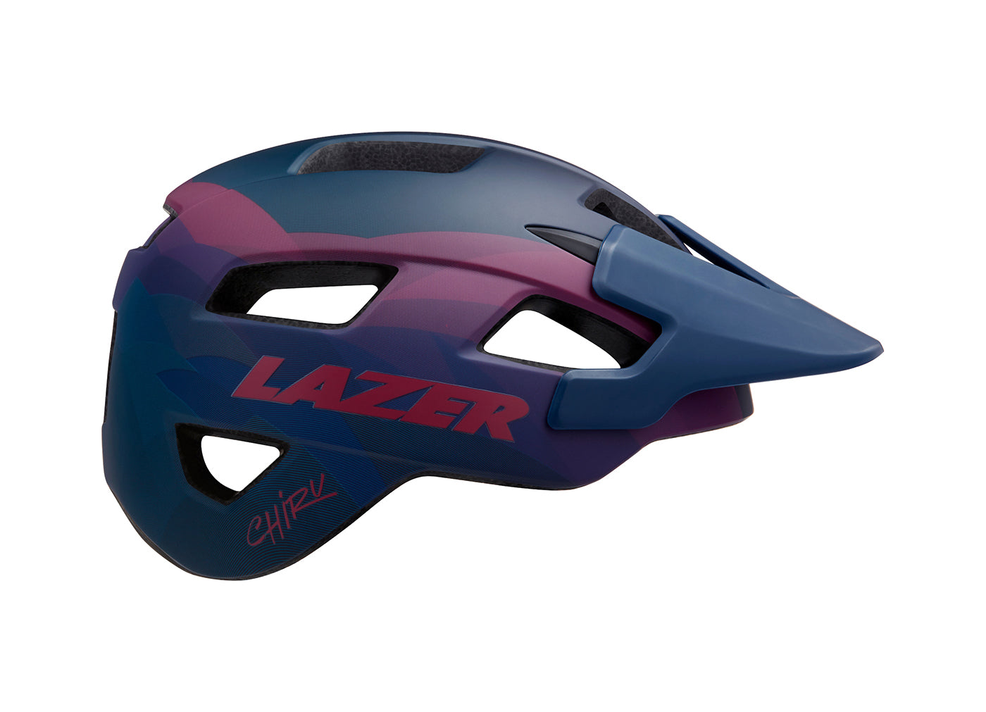 Lazer Chiru MIPS MTB Helmet -  Matt Blue Pink - 2021