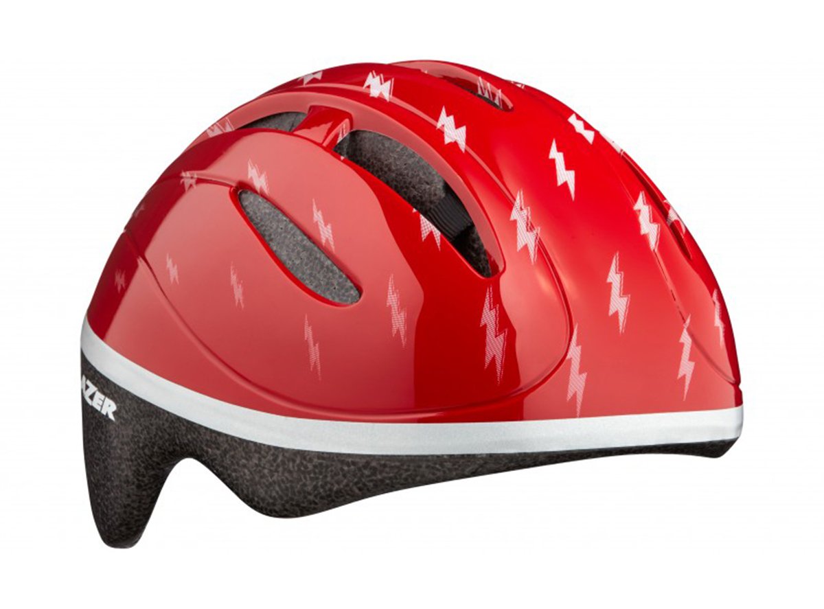 Lazer Bob Kids Helmet - Red flash - Red Flash Red Flash One Size - Comfit3 Retention System 