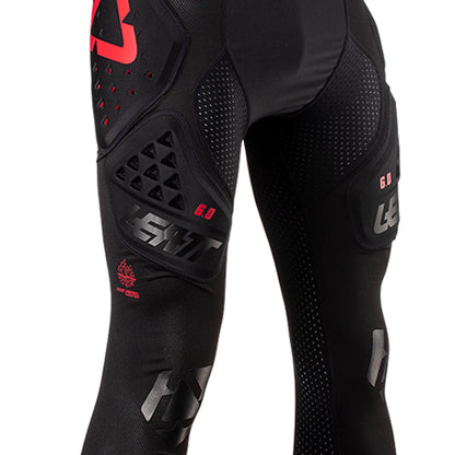 Leatt 3DF 6.0 Impact Pants - Black-Red