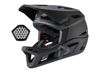 Leatt MTB 4.0 Full Face Helmet - Black - 2021 Black Small 