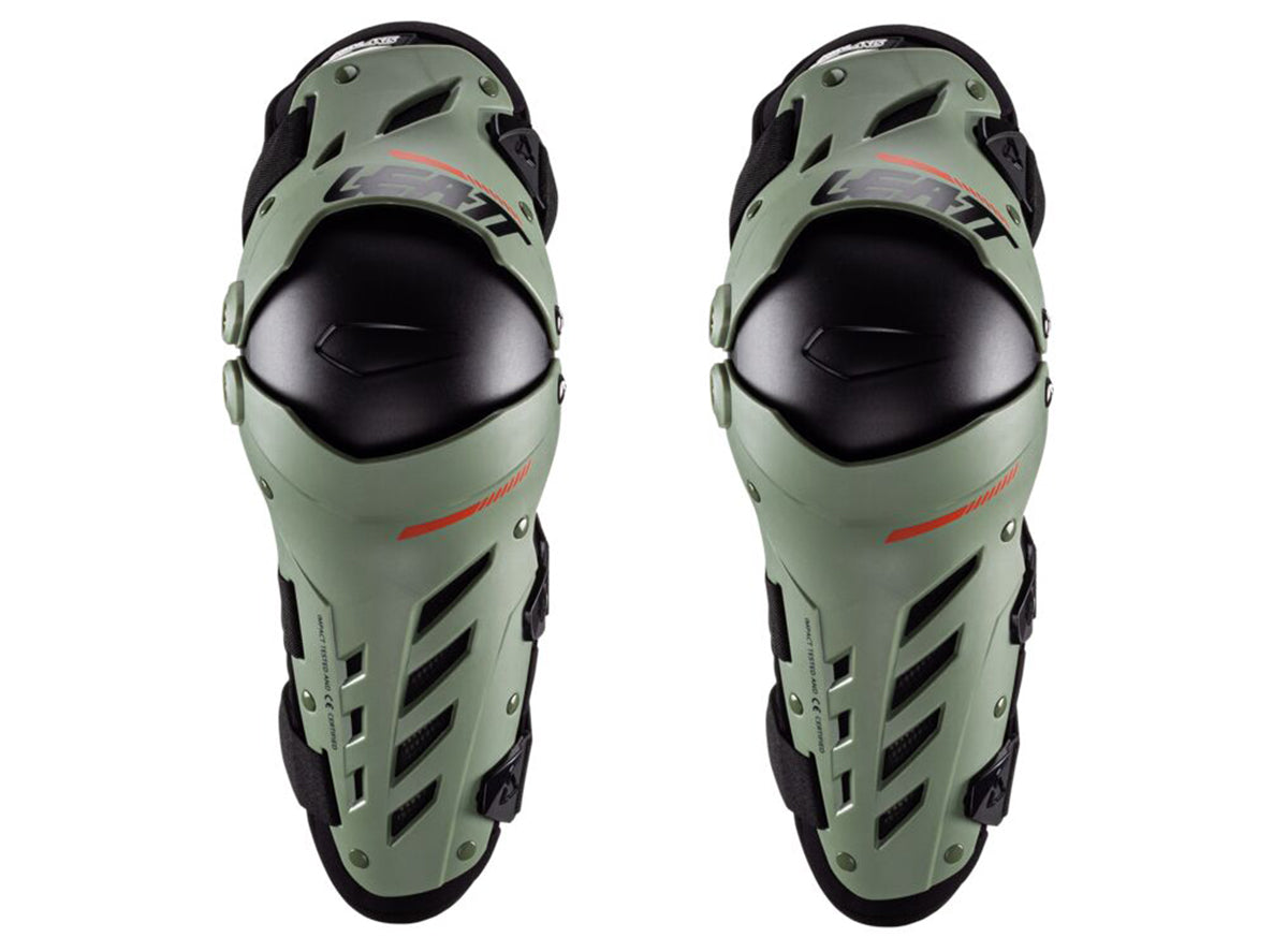 Leatt Dual Axis Knee & Shin Guard - Cactus - 2022