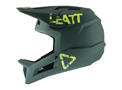 Leatt MTB 1.0 DH Full Face Helmet - Ivy - 2022