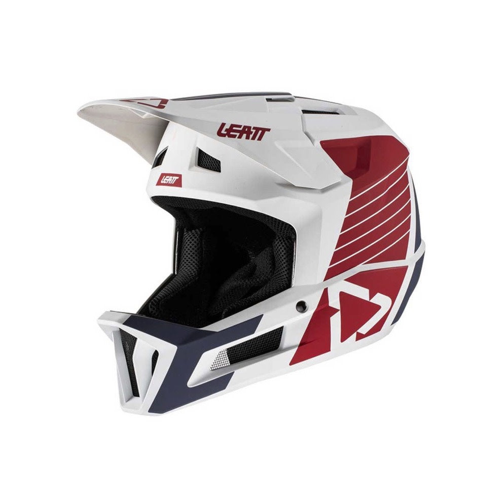 Leatt MTB Gravity 1.0 V22 Full Face Helmet - Junior - Onyx - 2022 Onyx X-Small 