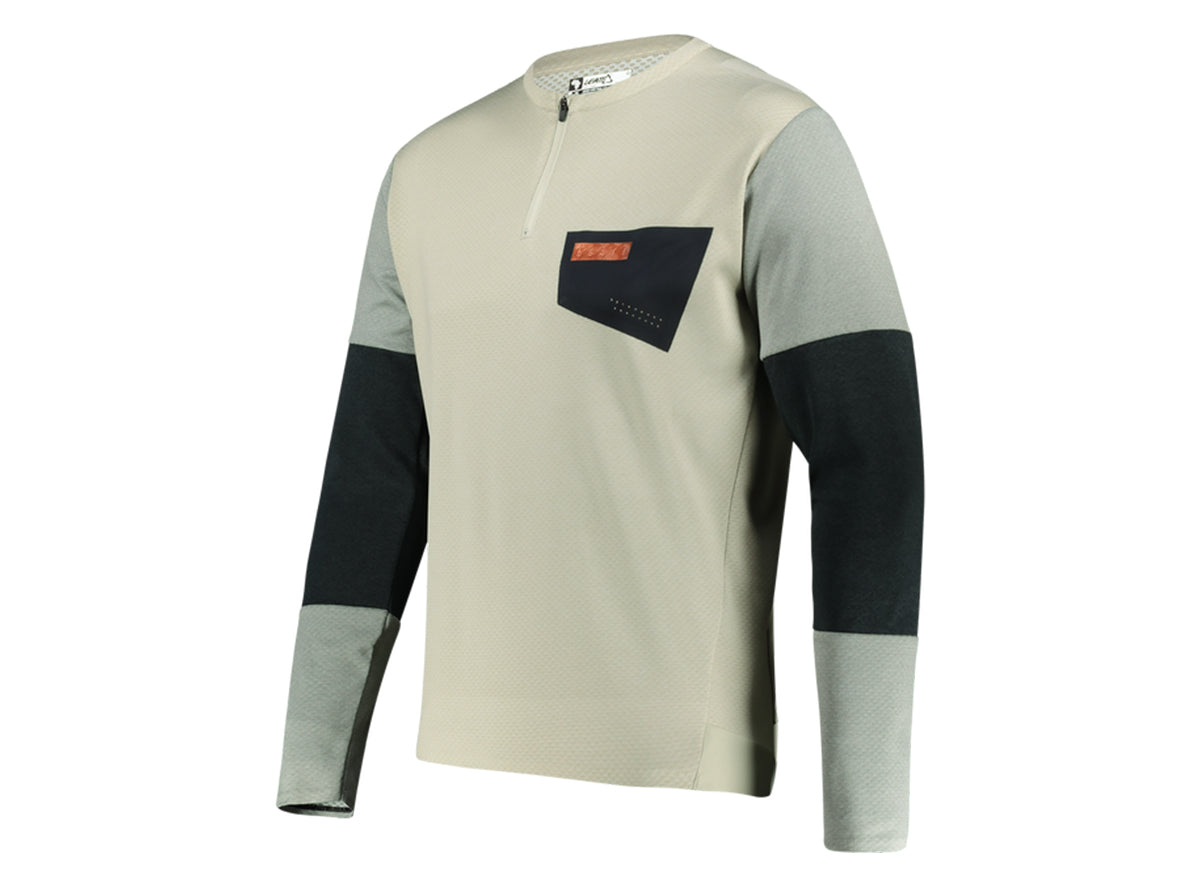 Leatt MTB Trail 4.0 Long Sleeve Jersey - Desert - 2022 Desert X-Small 