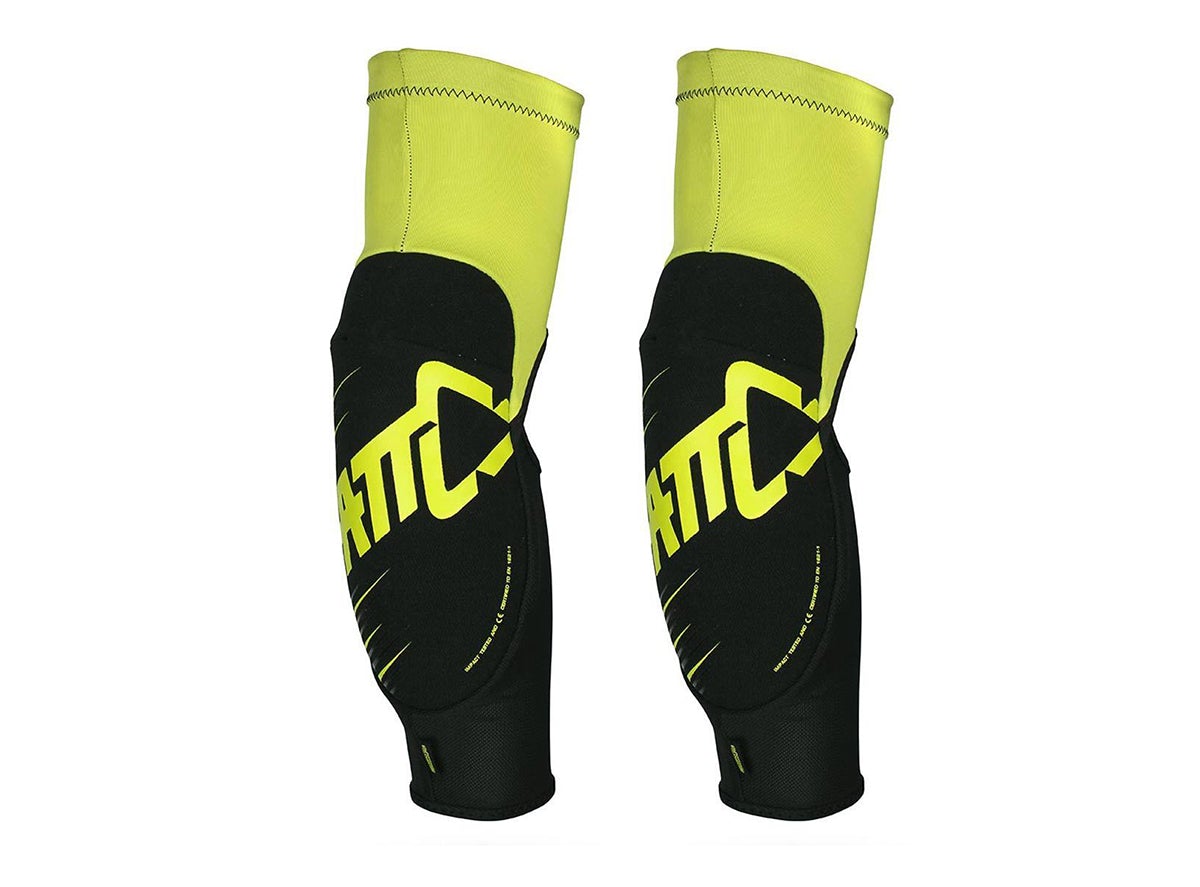 Leatt 3DF Elbow Guard 5.0 - Lime-Black - 2016 Lime - Black Small 