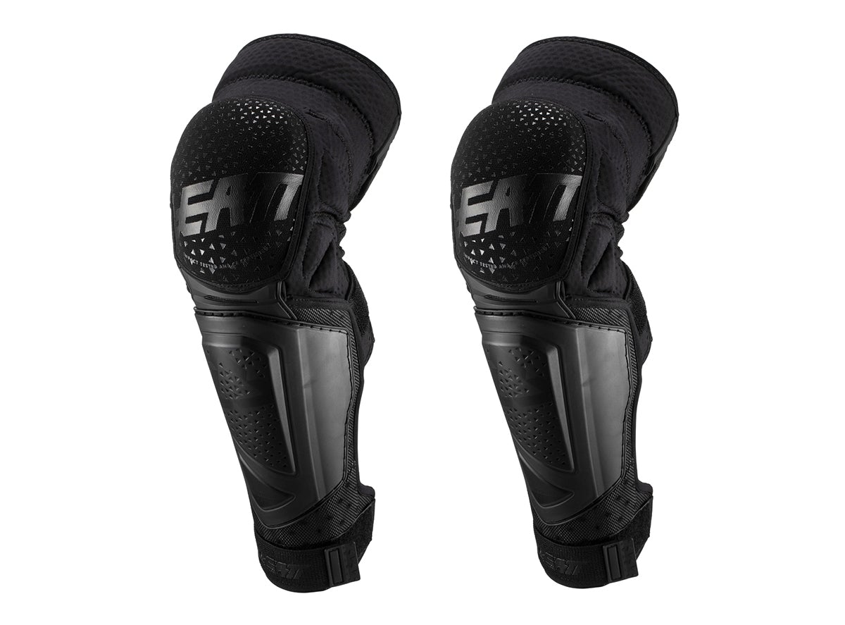 Leatt 3DF Hybrid EXT Knee & Shin Guard - Black Black 2X-Large 