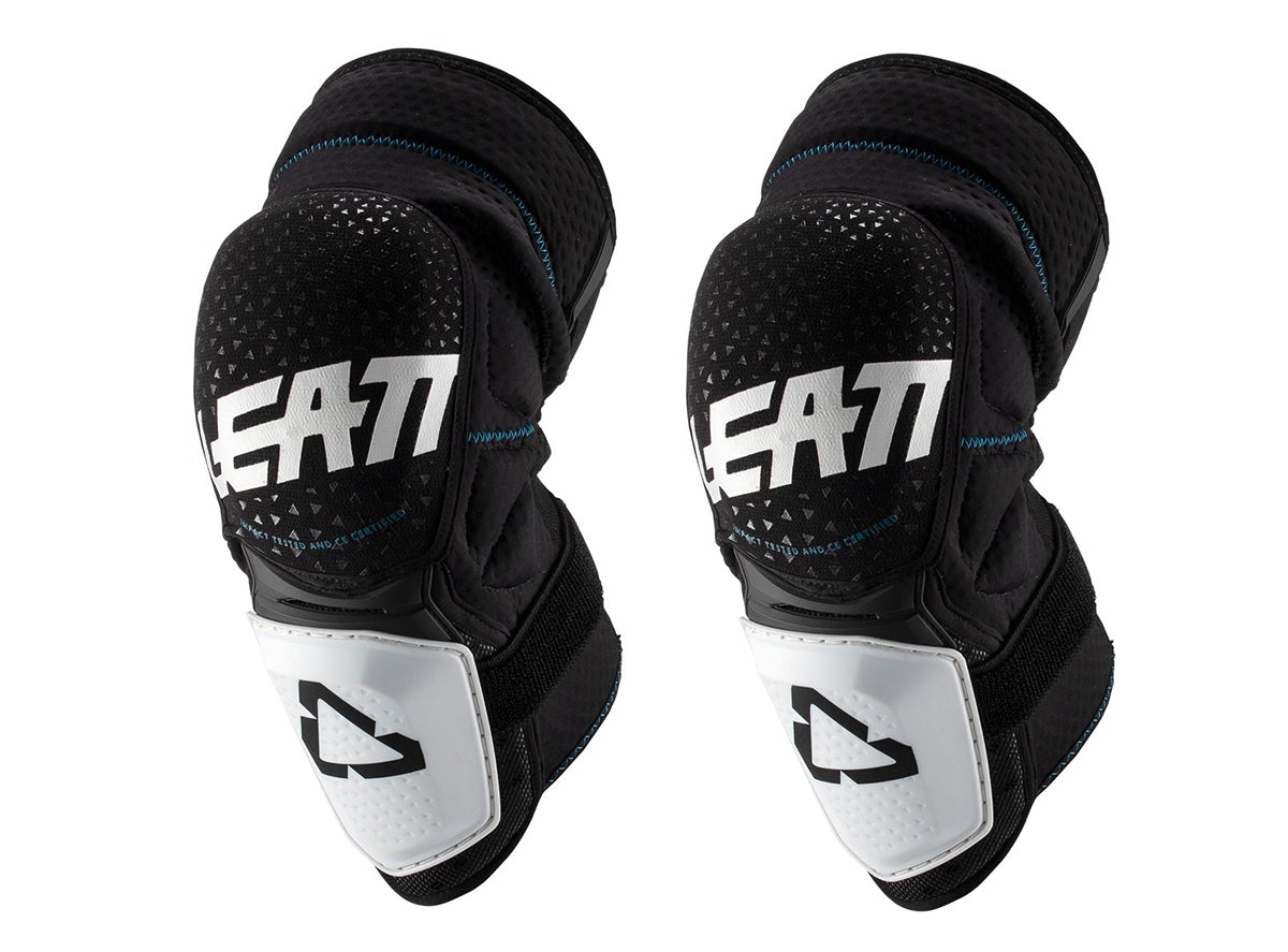 Leatt 3DF Hybrid Knee Guard - White-Black White - Black Small/Medium 