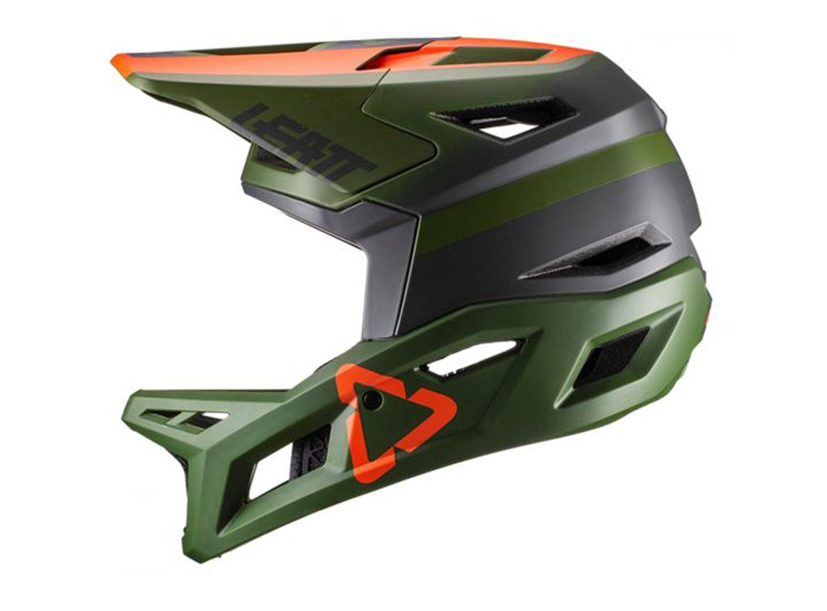 Leatt DBX 4.0 V20.1 Full Face Helmet - Forest